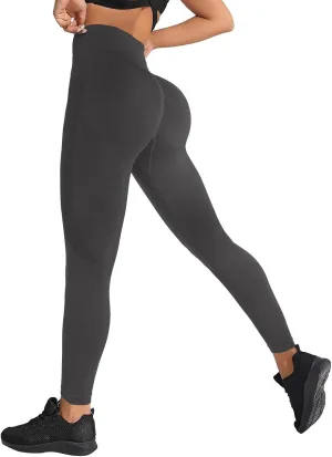 Women's Flare Yoga Pants with Pockets Pants Tummy Tights Workout Yoga Yoga Pants High-Waisted and Wide Leg Workout