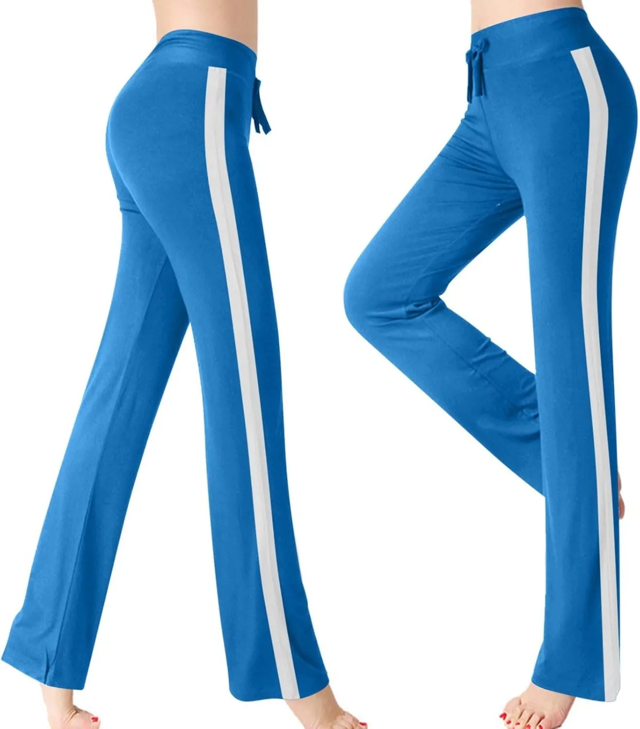 Women's High Waist Bootcut Yoga Pants Sports Running Yoga Athletic Pants Fashion Soft Yoga Pants with Pockets for