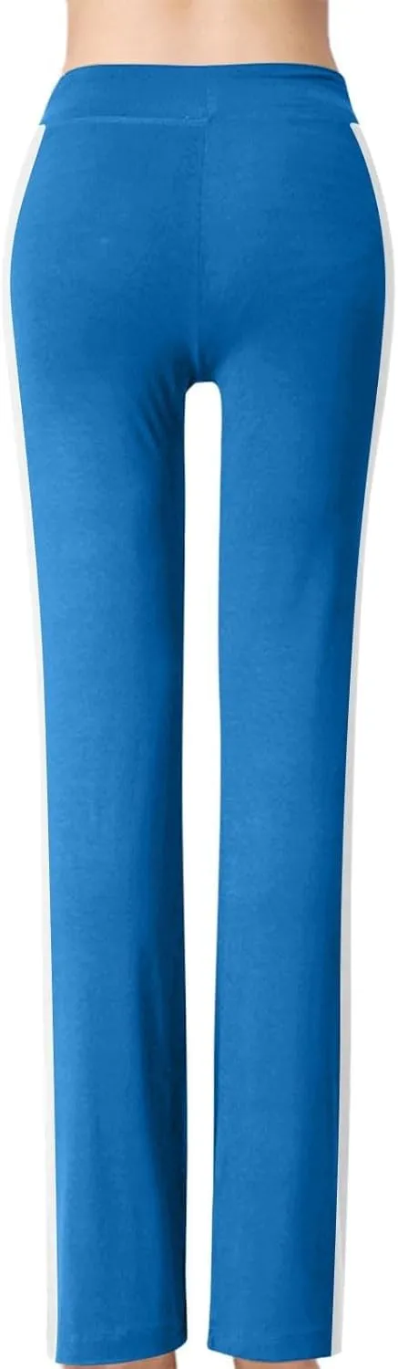 Women's High Waist Bootcut Yoga Pants Sports Running Yoga Athletic Pants Fashion Soft Yoga Pants with Pockets for
