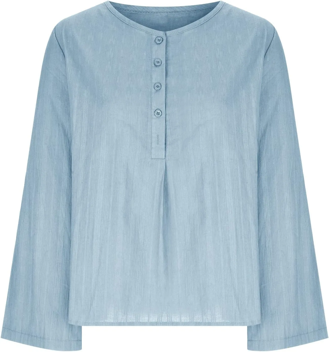 Womens Long Sleeve Cotton T Shirts Summer Dressy Casual Tops Going Out Tops Womens V Neck Cotton T Shirts Blouse