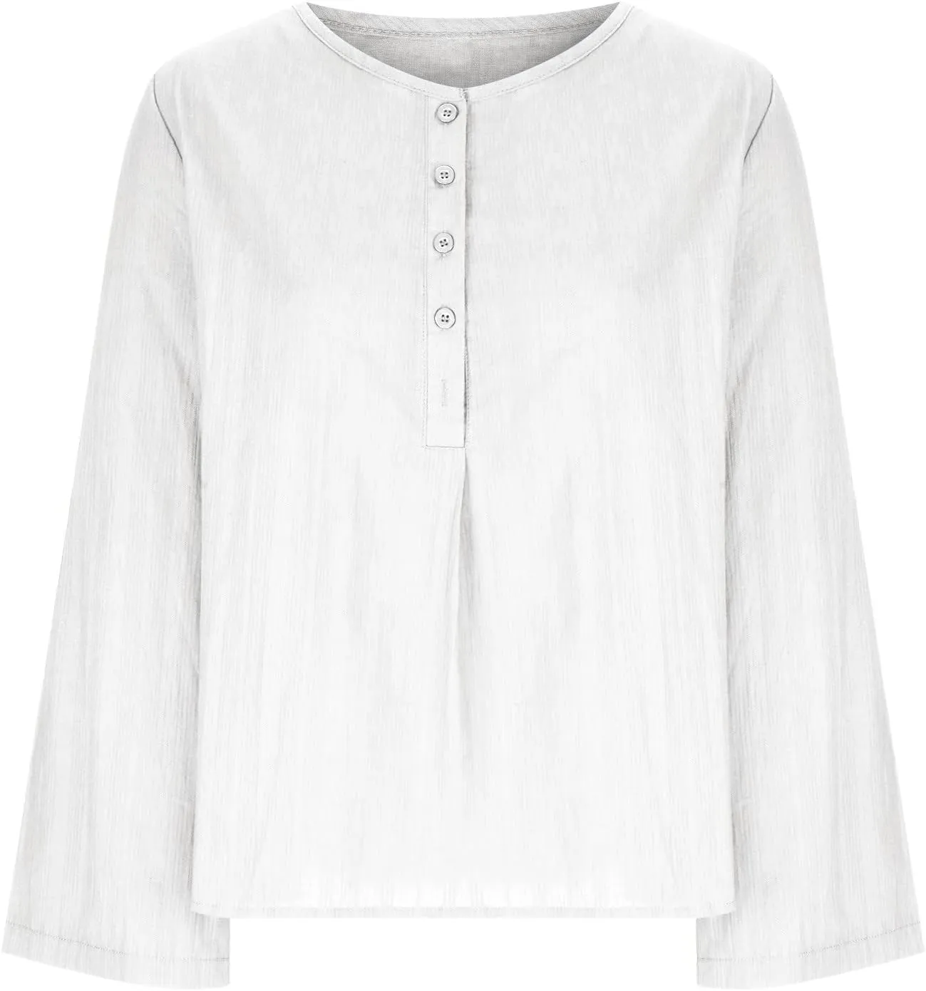 Womens Long Sleeve Cotton T Shirts Summer Dressy Casual Tops Going Out Tops Womens V Neck Cotton T Shirts Blouse