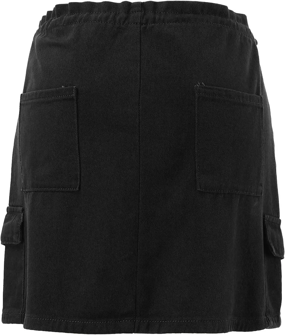 Womens Mini Cargo Skirts Mini Bodycon Cargo Skirt with Pocket Women Summer Sexy Button Mini Cargo Denim Skirt