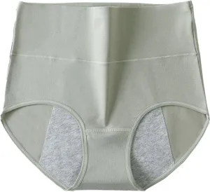 Women's Panty Underwear Seamless Breathable Stretch High Waist Briefs Underpant Soft Comfy Organic Cotton Panties