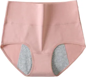 Women's Panty Underwear Seamless Breathable Stretch High Waist Briefs Underpant Soft Comfy Organic Cotton Panties