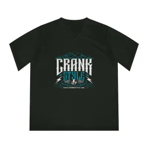 Women's Performance Vintage Crank Style V-Neck T-Shirt