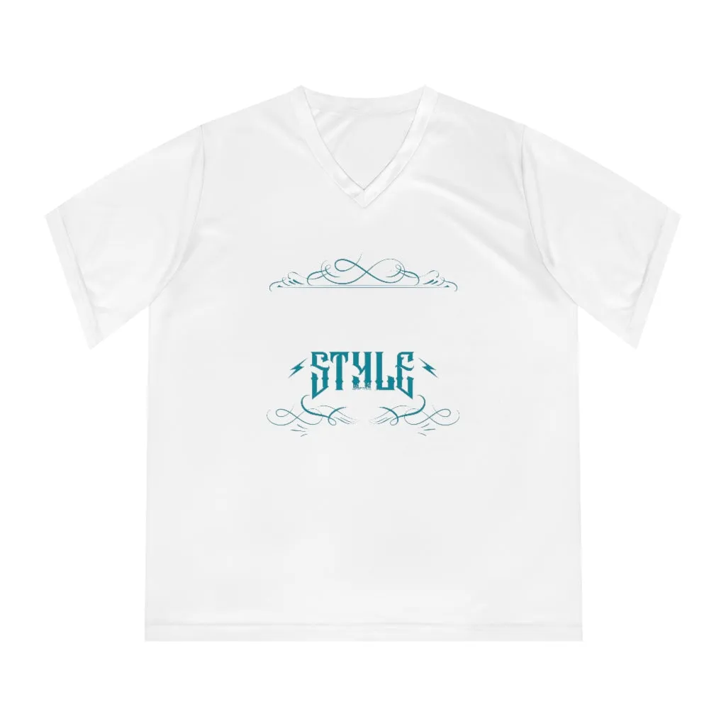 Women's Performance Vintage Crank Style V-Neck T-Shirt