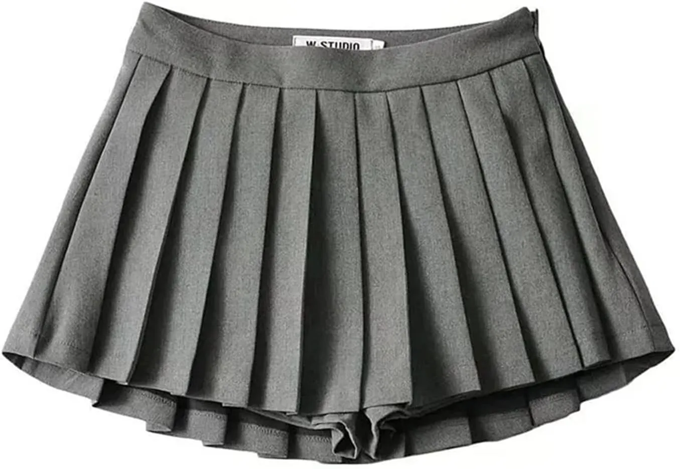 Womens Sexy Pleated Skirts High Waist Summer Vintage Mini Skirts Tennis Student White Designed Dance Skirt