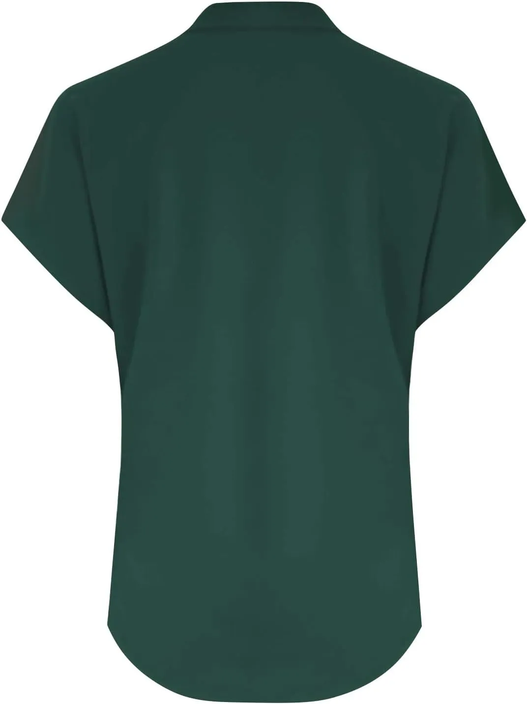 Women's Summer Linen Blouse - Non-See Through Button-Up Tank, Wrinkle Resistant