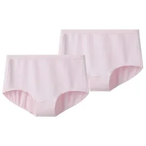 Women's Supima High-Rise Hipster Panties (Pure Color 2pcs Pack)