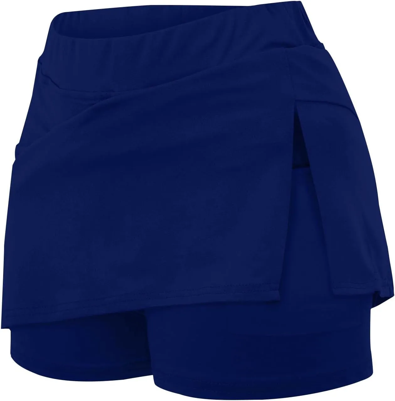 Women's Tennis Skirt Shorts Side Slit Casual High Waisted Golf Skorts with Pockets, Summer Workout Athletic Outfits