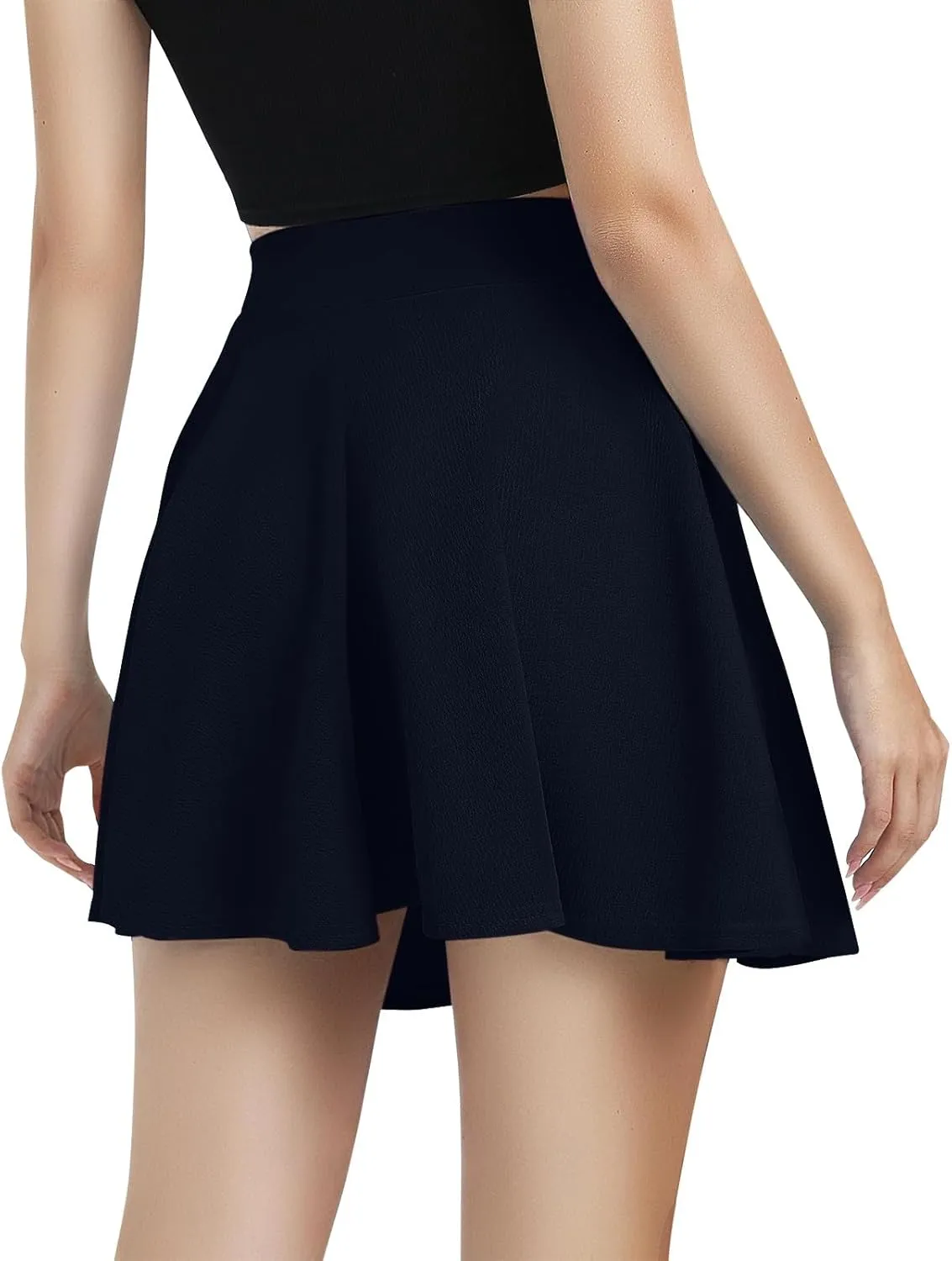 Womens Tennis Skirts with Shorts Pleated Athletic Skorts with Pocket High Waisted Golf Skort for Workout Pickleball