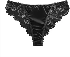 Women's Underwear Lace Sexy Panties Seamless Low Rise Hi-Leg Breathable Stretch Cheeky Bikini Ladies Briefs Gifts