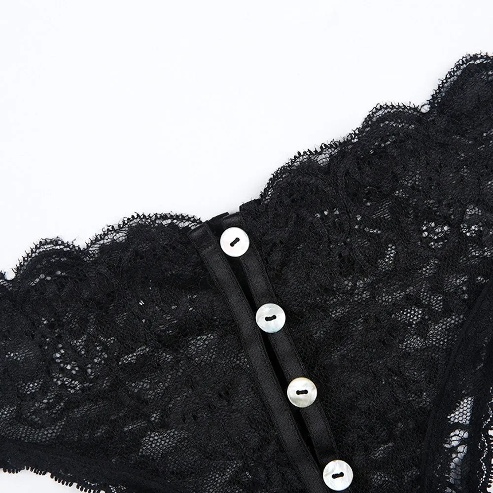 Women's Underwear | Lace Sheer Low-Rise Panties