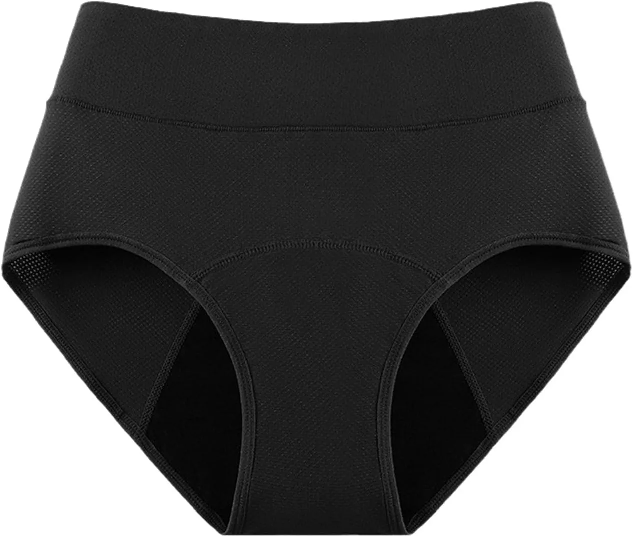Womens Underwear Plus Size Solid Color Comfortable Stretch Panties Cotton Breathable Quick Drying Full Coverage Underwear