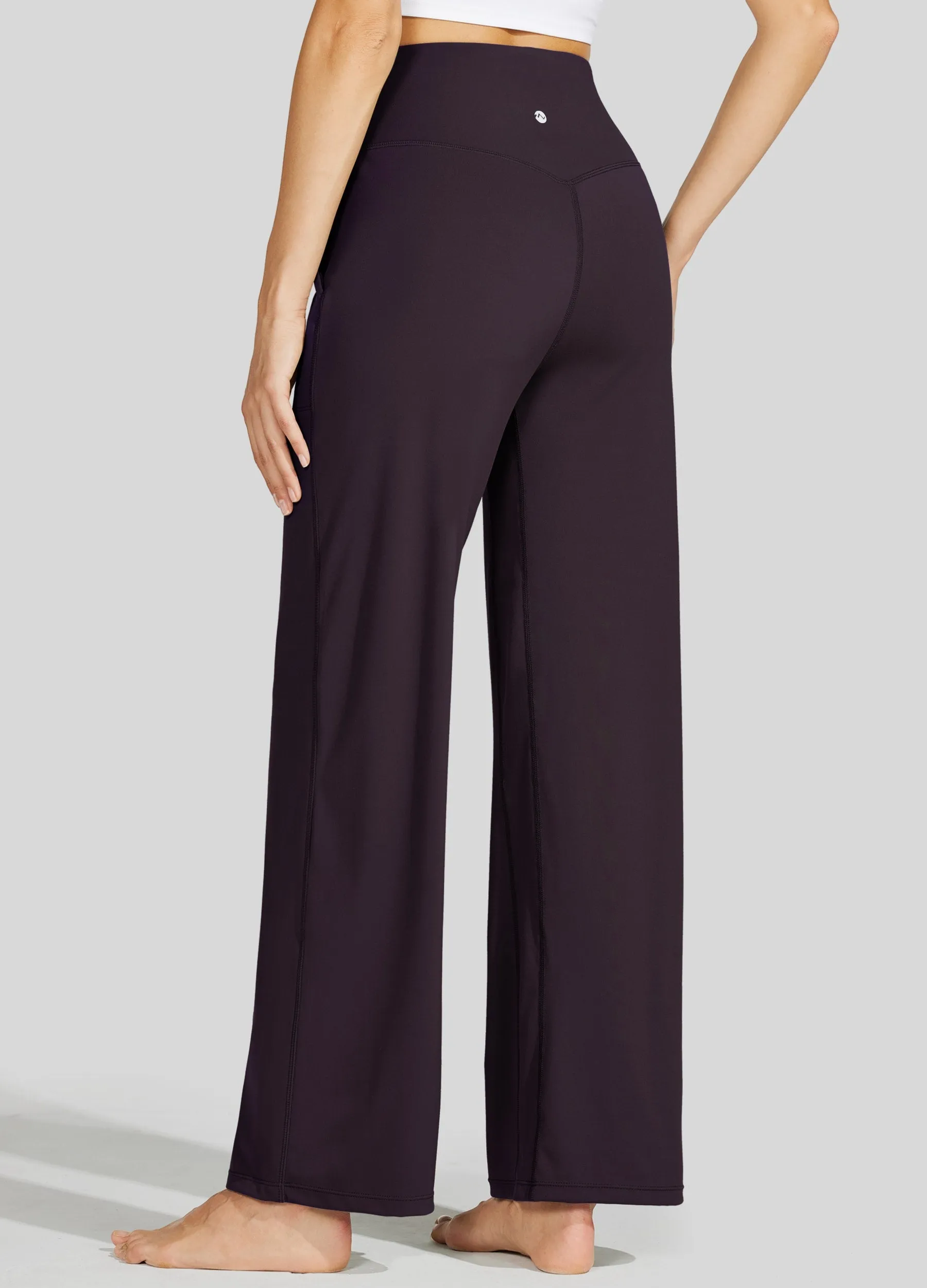 Women's Wide-Leg Yoga Pants 28 Inseam