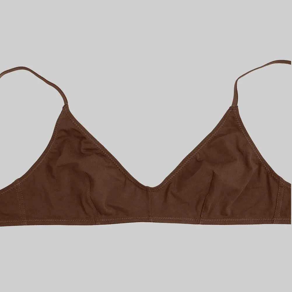 Women's Wireless Thin Push-Up Triangle Cup Bra - 3/4 Cup