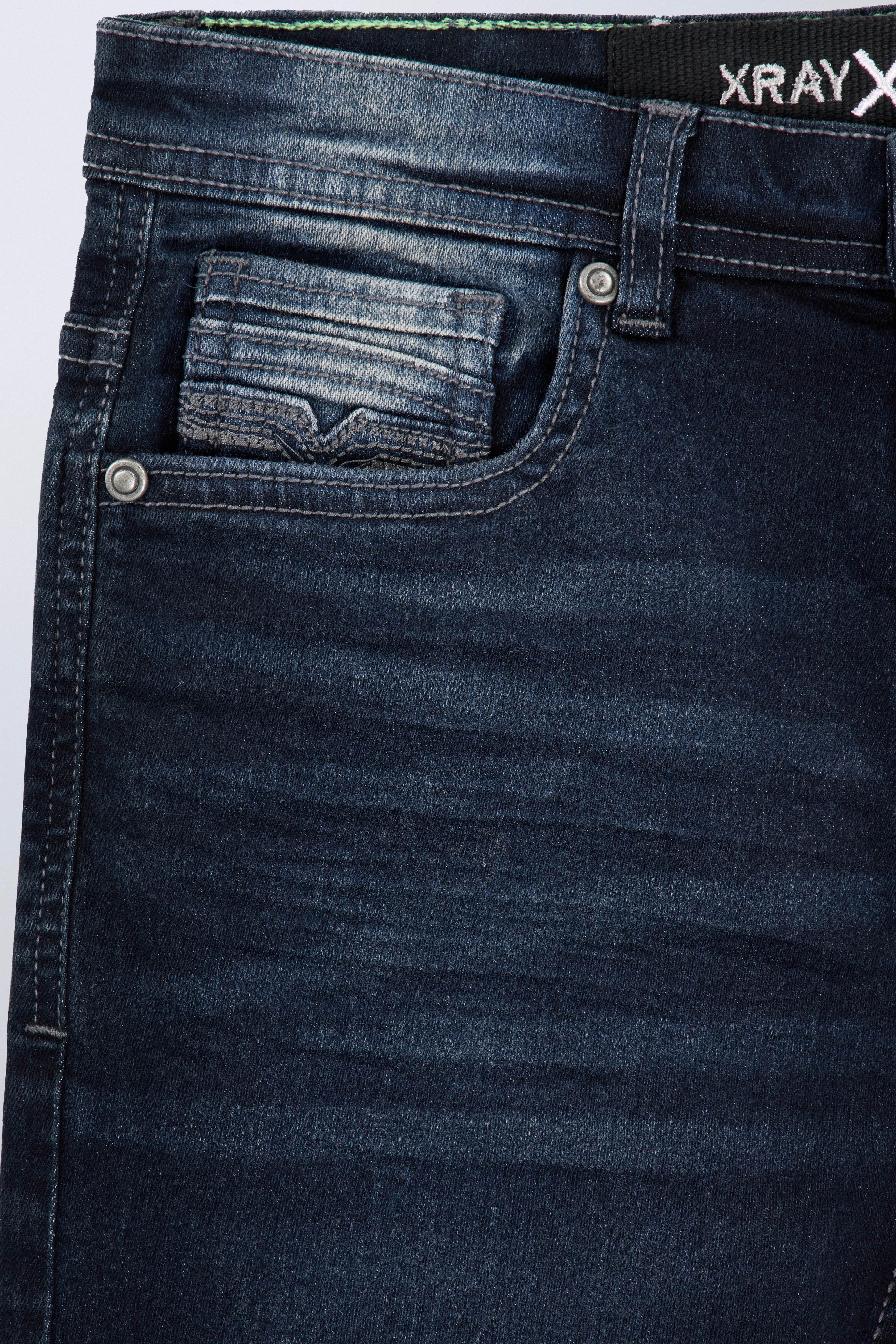 X RAY Boy's Slim Fit Stretch Denim Pants