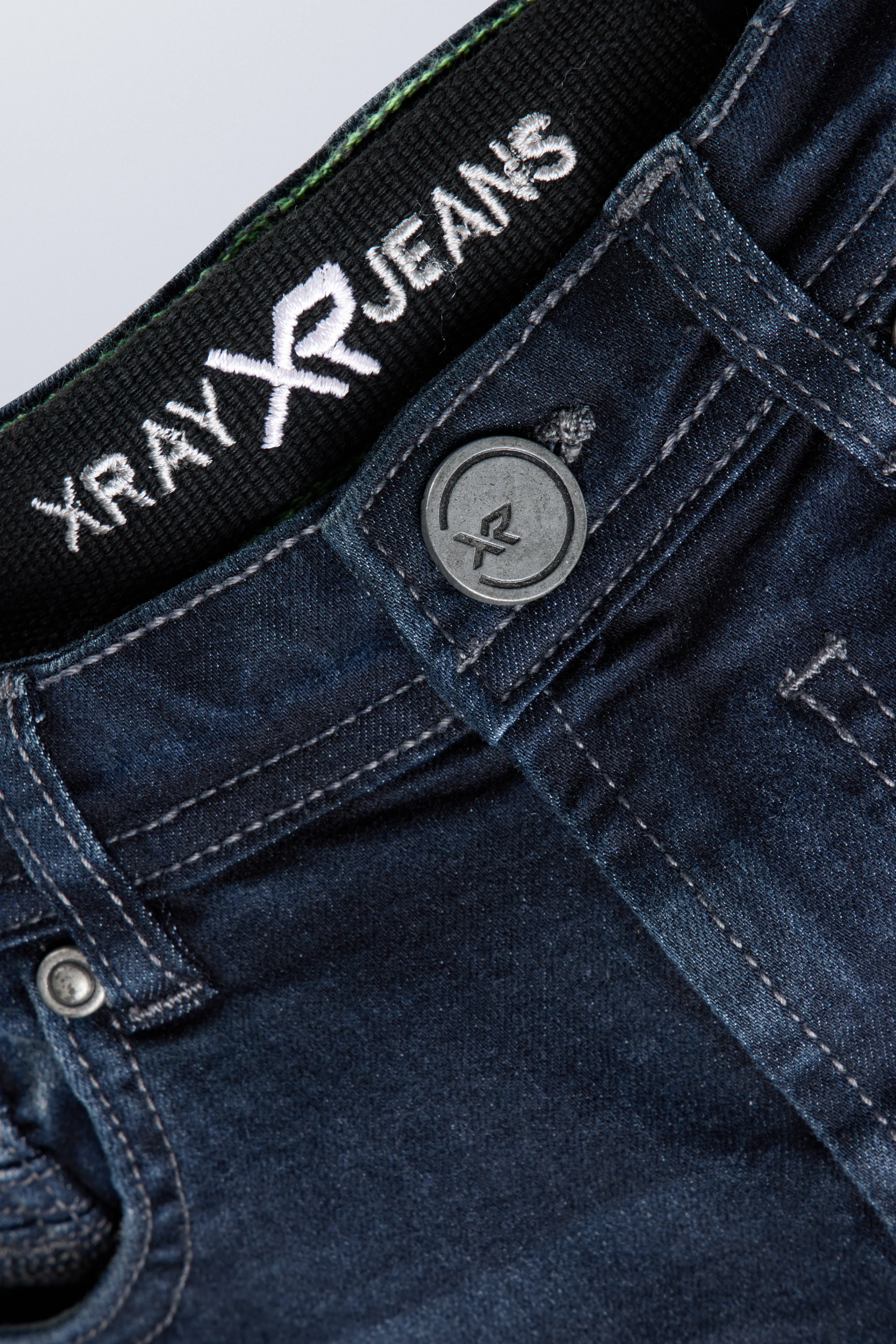 X RAY Boy's Slim Fit Stretch Denim Pants