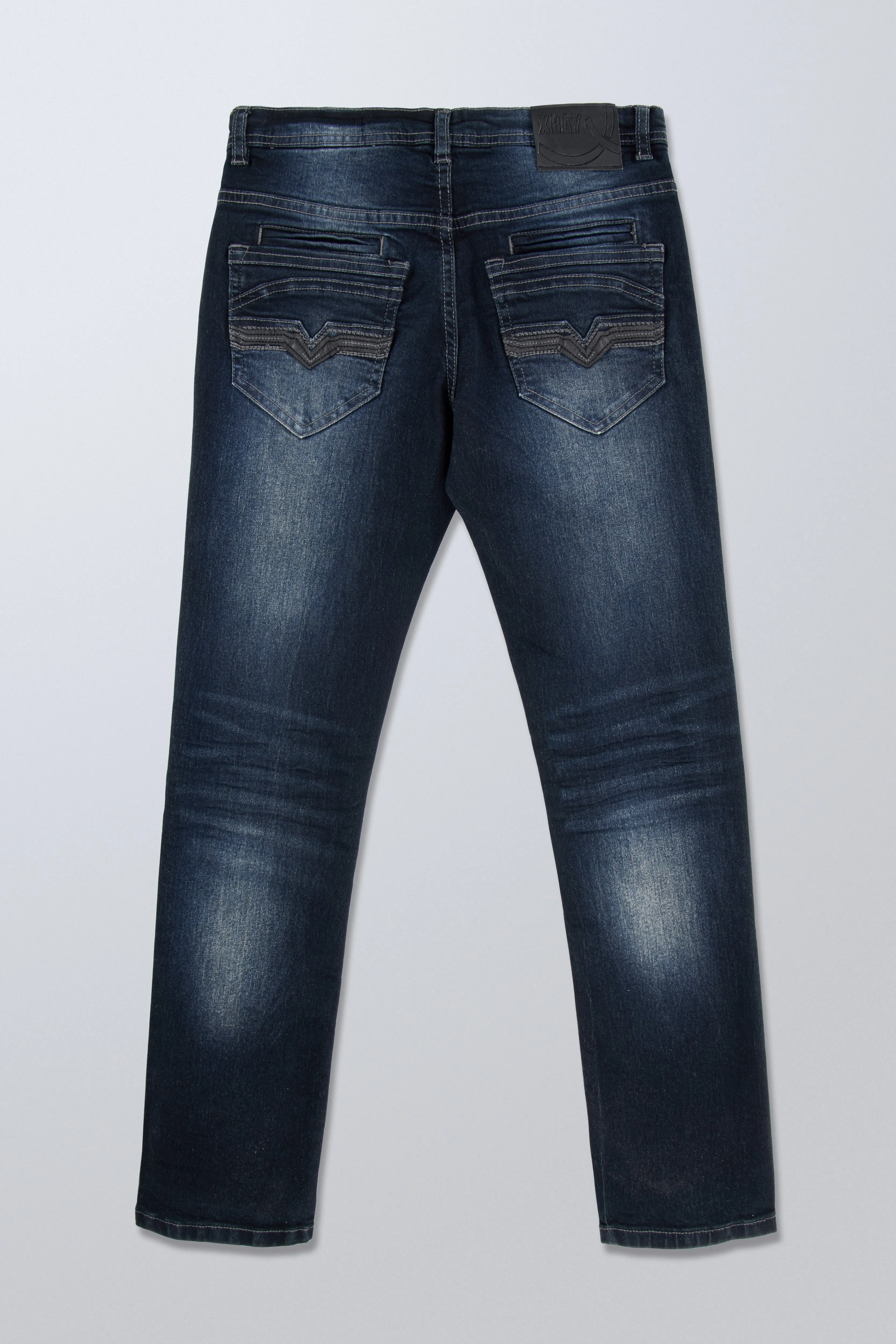 X RAY Boy's Slim Fit Stretch Denim Pants