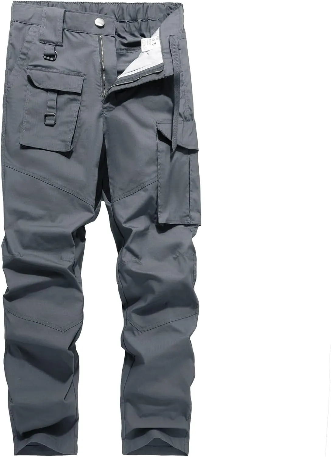 XUNRYAN Cargo Pants Men Fashion Sweatpants Tapered Lightweight Joggers Pockets Workout Athletic Running Trousers Activewear