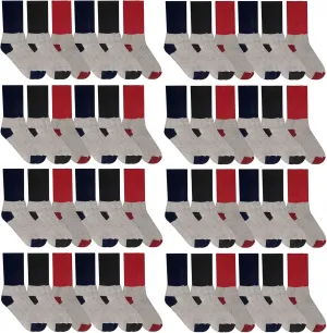 Yacht & Smith 180 Pairs Case of Thermal Socks, Bulk Pack Thick Warm Winter Boot Sock, Extreme Weather