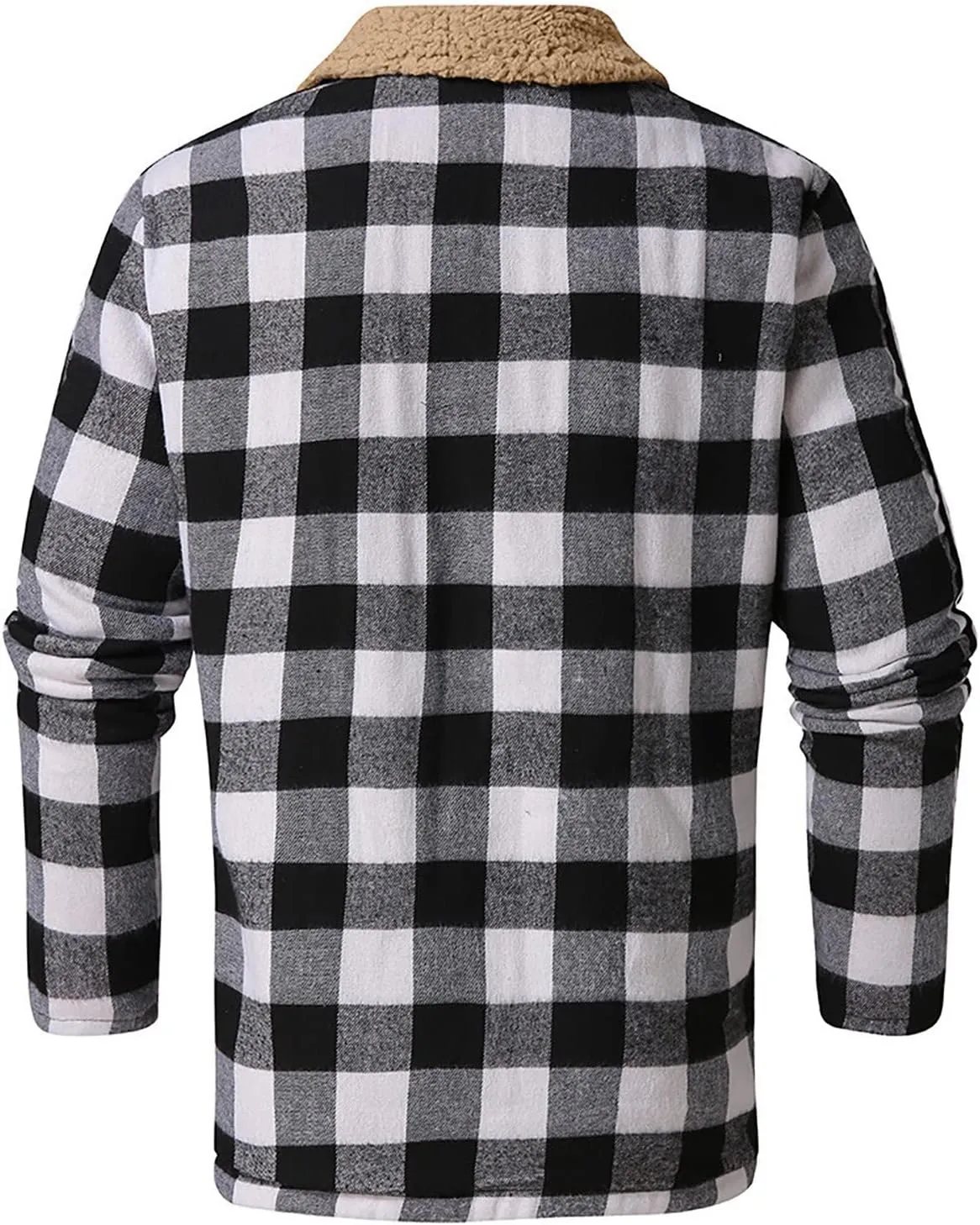 Ymosrh Rain Jackets For Men Waterproof Thermal Jacket Cardigan Casual Shirt Plush Top Mens Coats And Jackets Winter