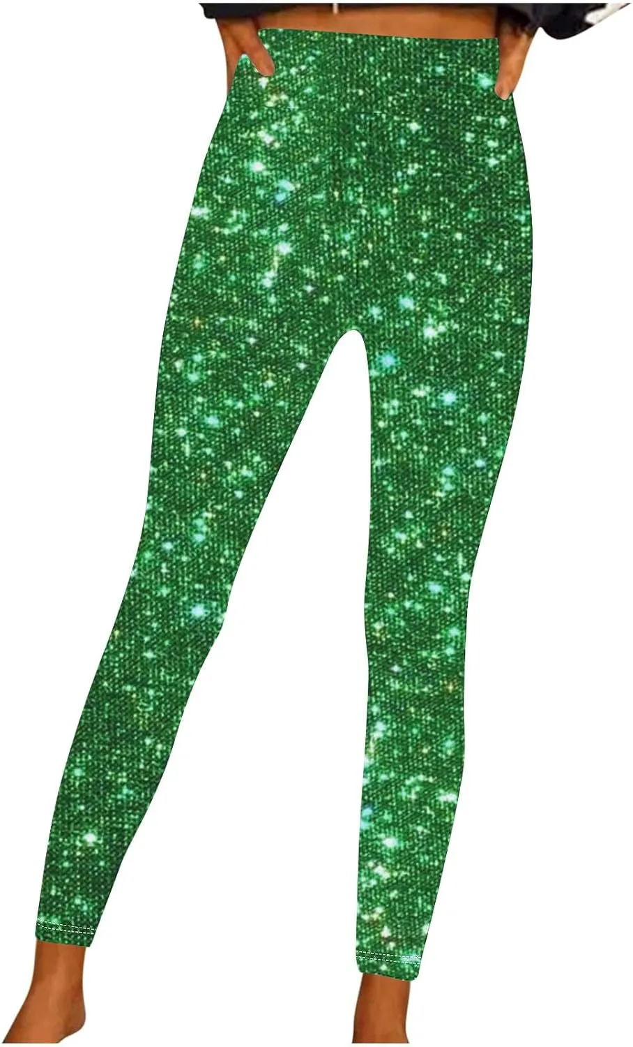 Yoga Leggings for Women,High Waist Yoga Pants Women,Tummy Control Gym Fitness Tights,Elastic Waist Yoga Pants