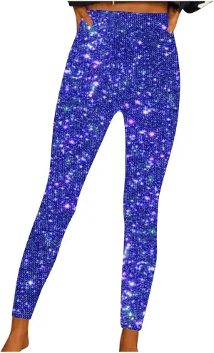 Yoga Leggings for Women,High Waist Yoga Pants Women,Tummy Control Gym Fitness Tights,Elastic Waist Yoga Pants