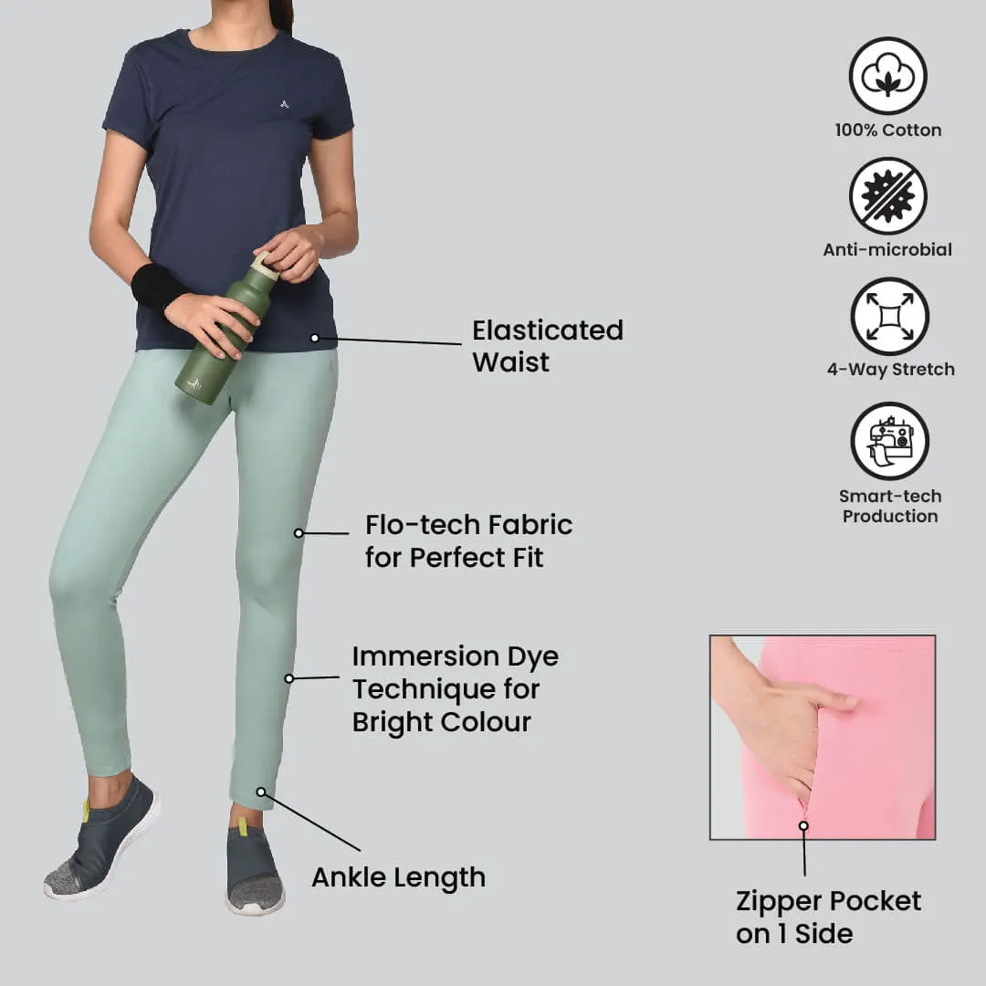 Yoga Pants - Apple Green