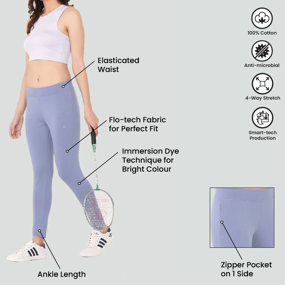 Yoga Pants - Opera Mauve
