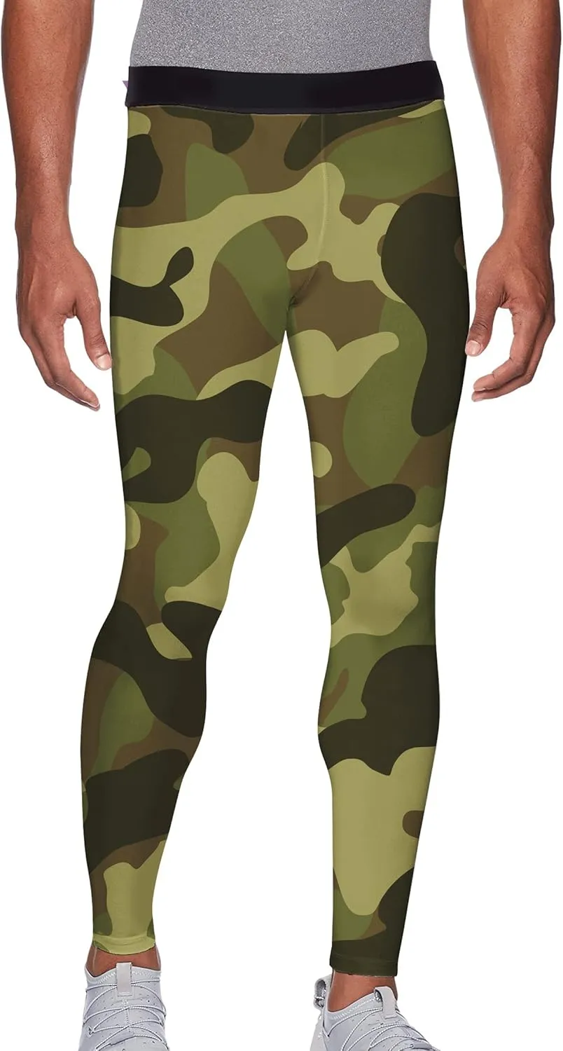 Zimperad Men Compression Pants-Spats for Men Running, BJJ, MMA, Muay Thai Activewear Leggings