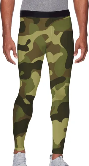 Zimperad Men Compression Pants-Spats for Men Running, BJJ, MMA, Muay Thai Activewear Leggings
